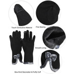 beurlike womens winter gloves touch screen thick fleece lined warmest gloves shop online in UAE