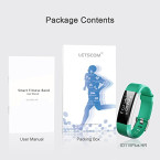Buy LETSCOM Fitness Tracker HR Activity Tracker Online in UAE