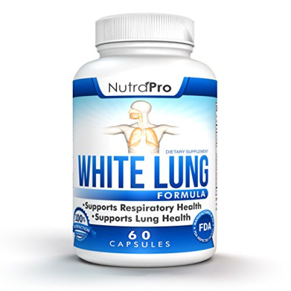 Buy White Lung By Nutrapro Lung Cleanse & De..