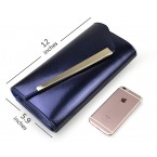 Buy Wedding Party Womens Evening Clutch With Chain Strap Metal Bar Accent Purse Online in UAE