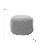 Get online Import Quality Storage Pouf with zipper Cover in UAE 