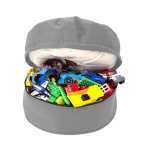 Get online Import Quality Storage Pouf with zipper Cover in UAE 
