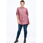 Shop Striped Henley Tunic for Women imported from USA
