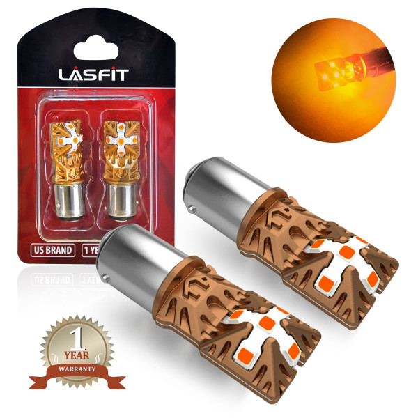 Lasfit 1157 2057 2357 7528 Bay15d Led Bulbs Free..