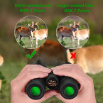 High Quality HD Binocular Telescopes BAK4 Waterproof With Carry bag and Neck Strap Made in USA