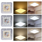 Original B-Right 20W Ultra-Thin Square LED Flush Mount Ceiling Light Sale in UAE