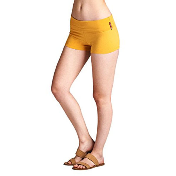 Active Junior Women Fold Over Cotton Short Sale ..