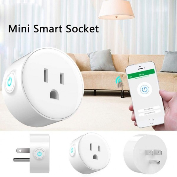 Buy Amysen Wi-Fi Smart Plug Mini Outlets Smart Socket Online in UAE