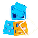 Buy One Time Empty Capsule Plates Holder with Spreader Online in UAE