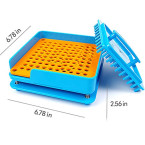 Buy One Time Empty Capsule Plates Holder with Spreader Online in UAE