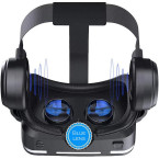 VR SHINECON-Virtual Reality VR Headset 3D Glasses Headset Helmets VR Goggles for TV, Movies & Video Games Compatible iOS, Android &Support 4.7-6.53 inch iOS System is Not Compatible with Handle