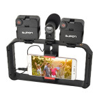 Buy SUPON U Rig Pro Smartphone Video Rig, Phone Movies Mount Handle Grip Stabilizer sale in UAE