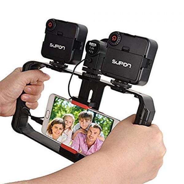 Buy SUPON U Rig Pro Smartphone Video Rig, Phone Movies Mount Handle Grip Stabilizer sale in Pakistan