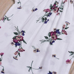 ccsdr baby girl strap infant floral print shirt jumpsuit outfit set shop online in UAE