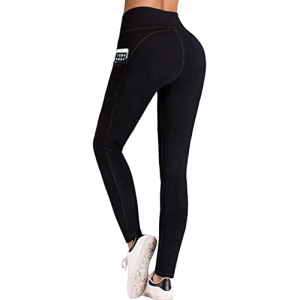 Iuga High Waist Yoga Pants With Pockets, Tummy C..