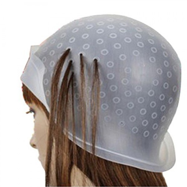 Buy Chartsea Pro Salon Dye Silicone Cap With Hook Hair Salon Coloring Highlighting Reusable Set For Sale In UAE