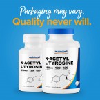 Nutricost N-Acetyl L-Tyrosine (NALT) 350mg, 120 Capsules - Gluten Free, Non-GMO
