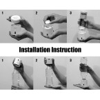 Qlife Q-Cup Hydrogen Water Generator | SPE/PEM Membrane Technology | High Grade Titanium Plates | Best Selling Portable Molecular Hydrogen Cup (White)