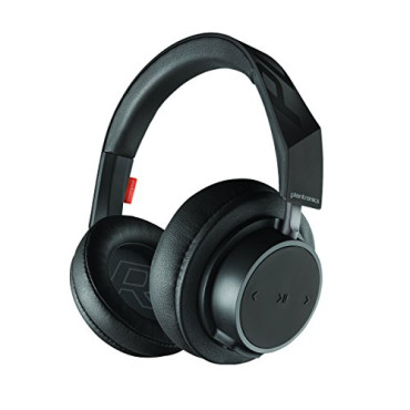 Plantronics BackBeat Go 600 Noise-Isolating Headphones, Over-The-Ear Bluetooth Headphones, Black