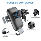 Buy Andobil Qi Fast Charging Car Mount Wireless Car Charger Online in Pakistan