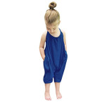 darkyazi girls kids backless harem strap romper jumpsuit toddler shop online in UAE