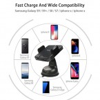 Buy Rocboc Fast Wireless Car Charger Automatic Wireless Car Mount Online in Pakistan