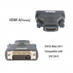 Buy Original Benfei Bidirectional DVI to HDMI Male to Female Adapter with Gold-Plated Cord Imported from USA