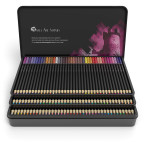 castle art supplies 120 colored pencil set for artists featuring soft series shop online UAE