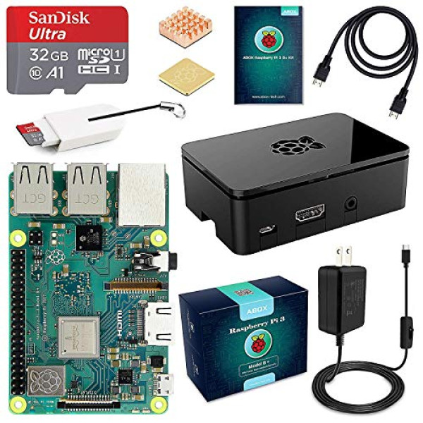 Abox Raspberry Pi 3 B+ Complete Starter Kit With..