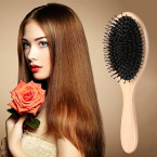 hair brush-boar bristle hairbrush for long,thick,curly,wavy,dry shop online in UAE