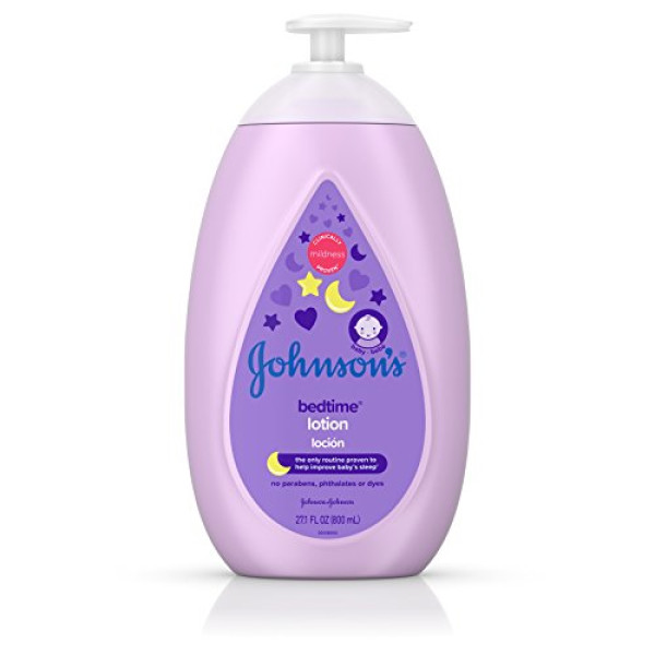 Johnsons Moisturizing Bedtime Baby Lotion With N..