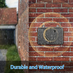 Lambow Mini Bark Control Device Outdoor Anti Barking Deterrent Ultrasonic Dog Bark Control Sonic Bark Deterrents Silencer Stop Barking Bark Stop Repeller (NEW VERSION)