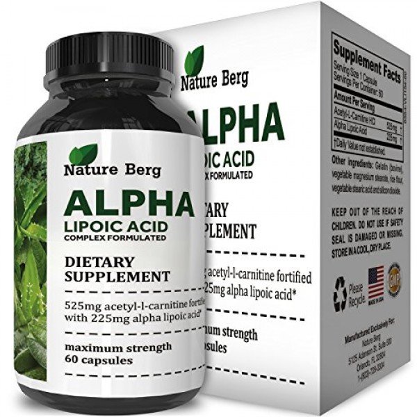 Buy Pure Alpha Lipoic Acid Supplement with Acetyl L-Carnitine Online in UAE