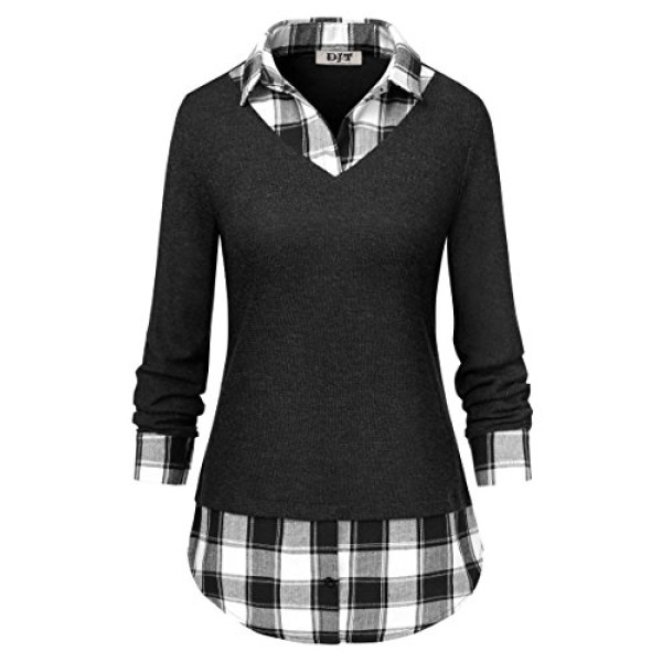 Buy Online Best Women`s Collar Sweater Shirt  To..