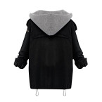 Buy online High Quality Women`s 2 piece Hodded+Coat Jacket in UAE 