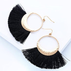 Buy online imported Fan tassel Hoop Earrings in UAE