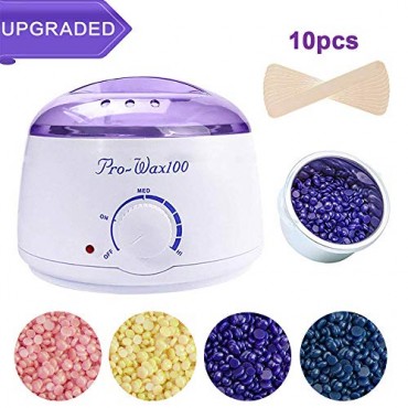 Buy Wax Warmer Hair Removal Waxing Kit Electric Hot Wax Heater For Sale In UAE