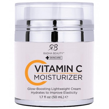 Radha Beauty Glow Boosting Vitamin C Moisturizer for Face, Neck, Decollete Sale in UAE