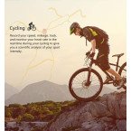 Smart Touch FS08 Swim Smart Watch (Android, iOS) Touchscreen, GPS Bluetooth Fitness Tracker | IP68 Waterproof Pedometer, Altimeter, HR Monitor | Running, Cycling, Hiking, Sports | Men, Women (Black)