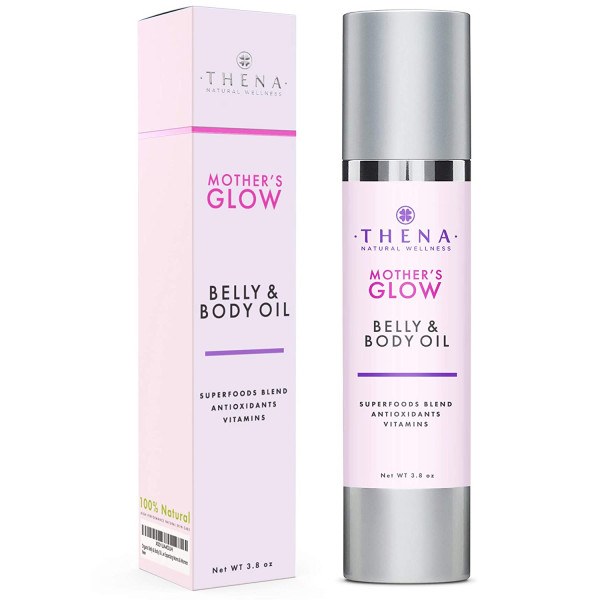 Organic Belly & Body Oil For Pregnan..