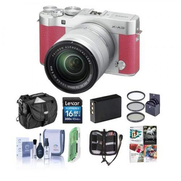 BUY 100% ORIGINAL FUJIFILM X-A3 MIRRORLESS CAMERA WITH XC 16-50MM OIS II LENS FOR-SALE IN PAKISTAN