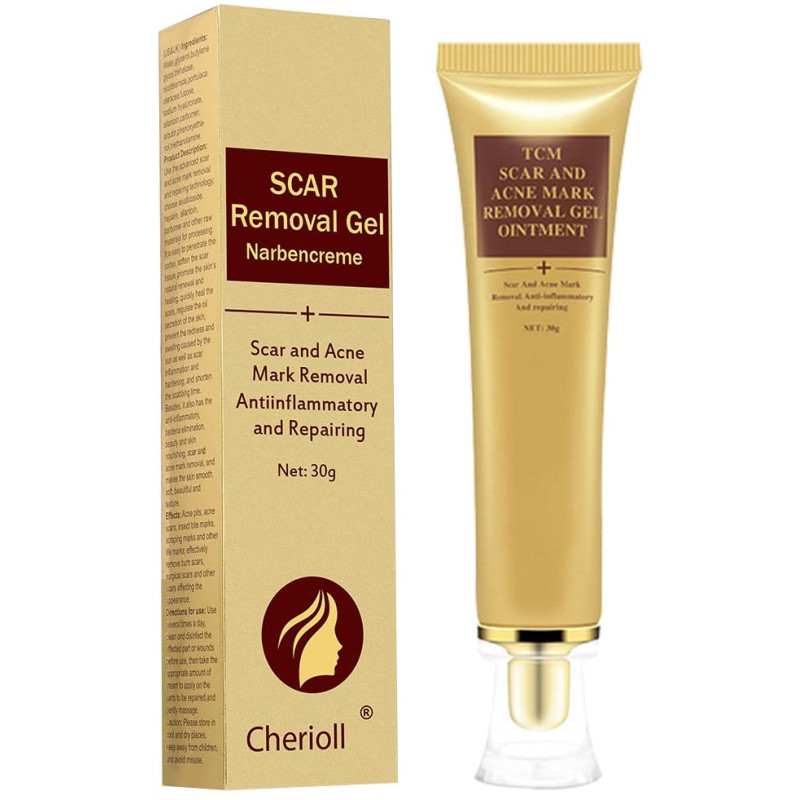 Scar Cream, Acne Scar Removal Cream,Acne Spots Treatment,Stretch Marks Relief and Burns Repair,Face Skin Repair Cream 30ml