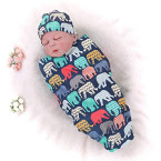 newborn receiving blankets toddler elephant pajamas baby boy swaddle shop online in UAE