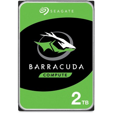 Seagate BarraCuda 2TB Internal Hard Drive HDD – 3.5 Inch SATA 6Gb/s 7200 RPM 256MB Cache 3.5-Inch – Frustration Free Packaging (ST2000DM008)