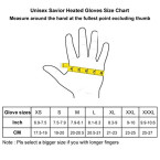 upgraded heated gloves for men and women with electronic rechargable battery shop online in UAE