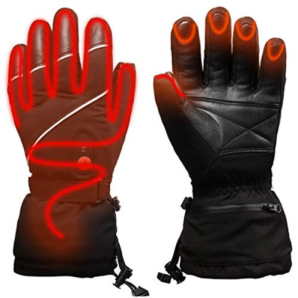 Upgraded Heated Gloves For Men And Women With El..