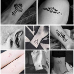 everjoy black gothic dark mark tiny temporary tattoos shop online in UAE