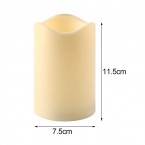 2 pack flameless candles with timer 3 shop online in UAE