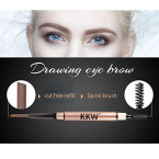 eyebrow pencil with brow brush waterproof automatic makeup shop online in UAE