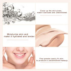 BUY BB CREAM GLOASUBLIM 40G BB CREAM LIQUID FACE OIL CONTROL FOUNDATION WHITENING MOISTURE CONCEALER - NATURAL COLOR IMPORTED FROM USA